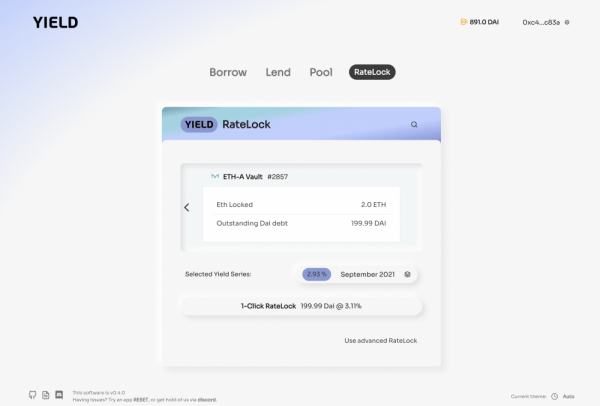 Yield Protocol запускает ссуды Dai с фиксированной ставкой