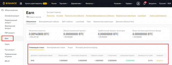 Гайд по агрегатору доходности BNB Vault - пассивный заработок на крипте