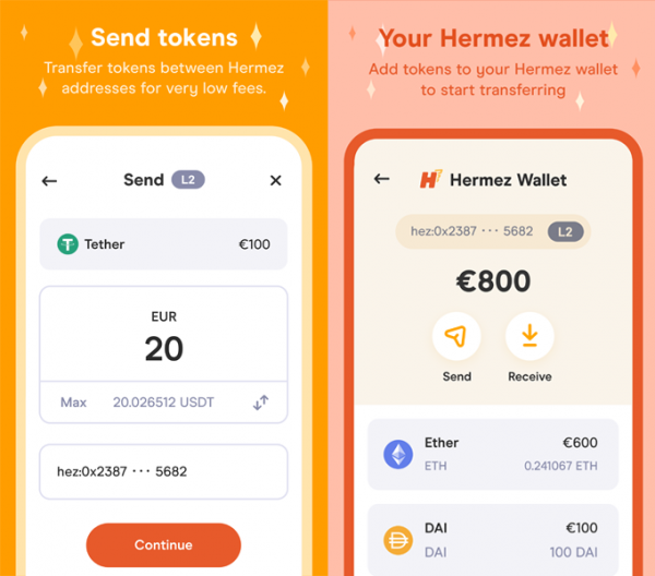 Решение расширения Ethereum Layer 2 Hermez запускает мобильный кошелек Решение расширения Ethereum Layer 2 Hermez запускает мобильный кошелек