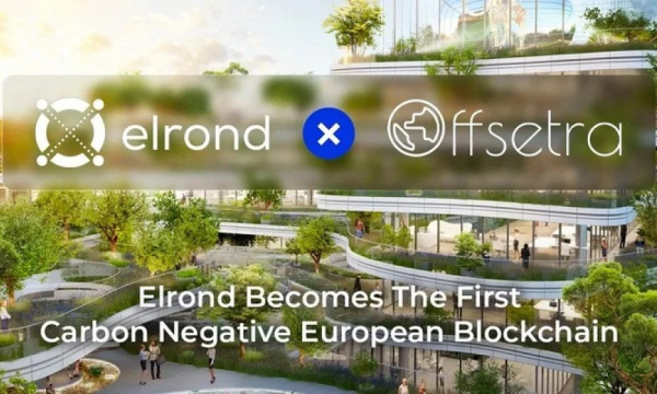 Elrond вошел в историю как первый углеродно-отрицательный блокчейн в Европе