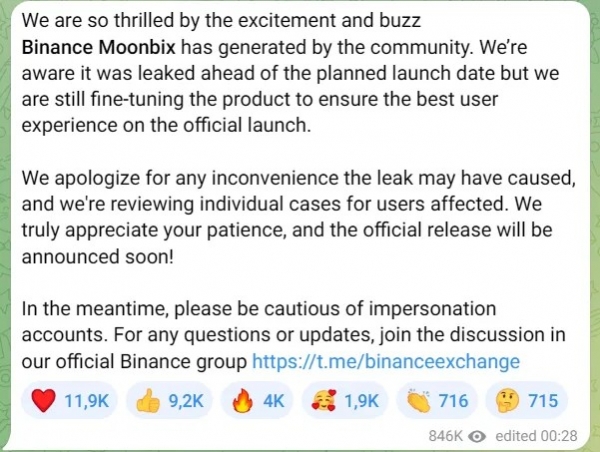 В сети обсуждают тапалку Moonbix от Binance